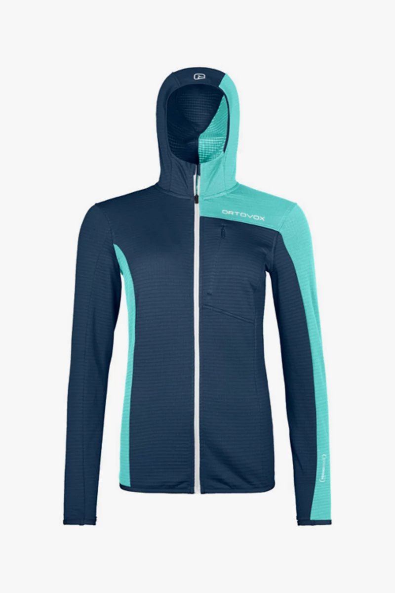 Ortovox Fleece Light Grid Hooded Damen Midlayer