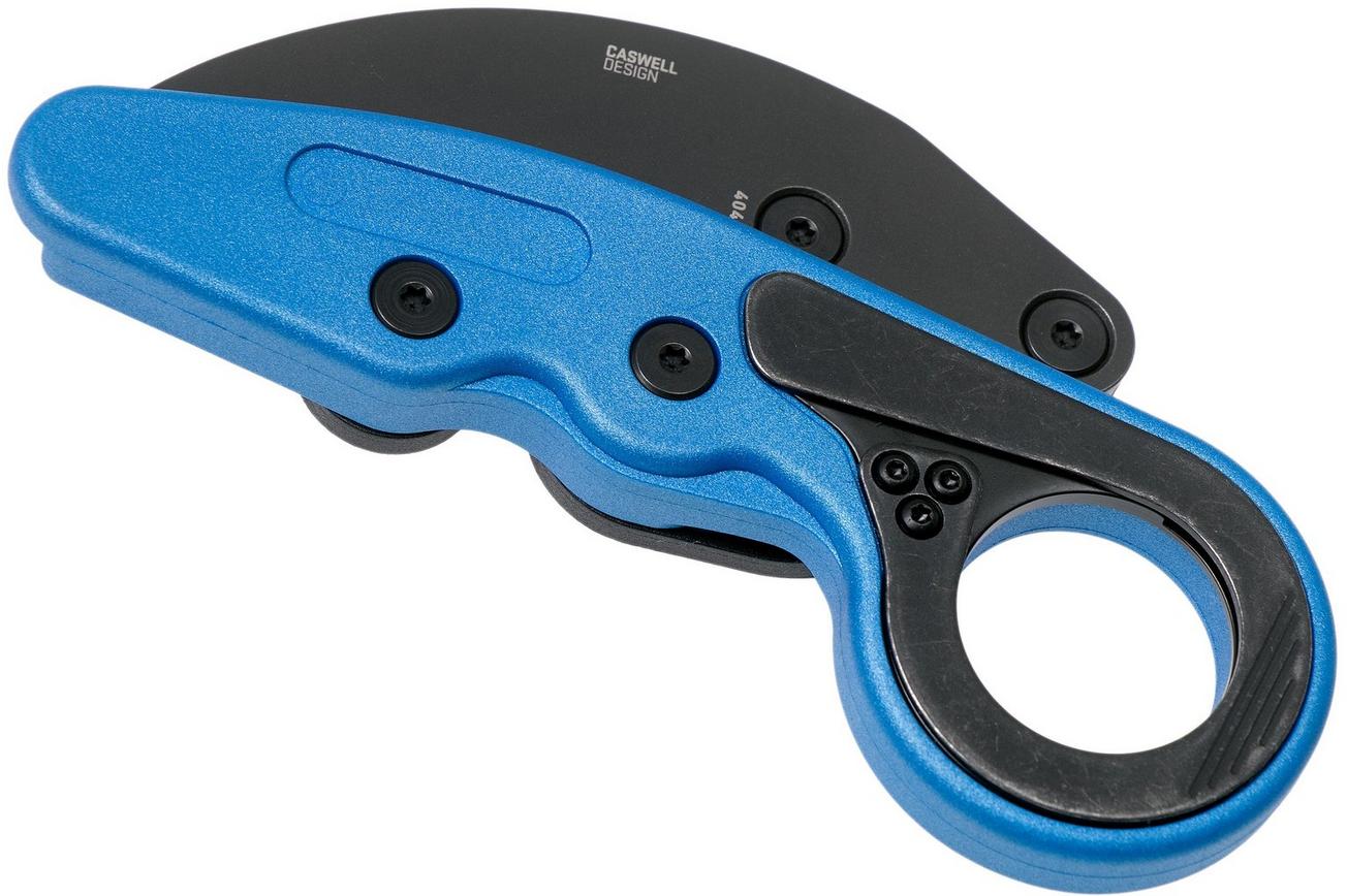 CRKT Provoke Blue Metallic 4041B zakmes, Joe Caswell design
