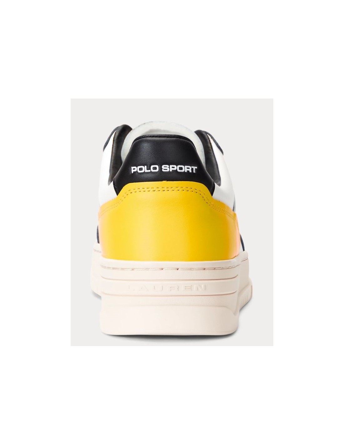 ralph lauren Baskets de ville Homme PS 300 Blanc/Jaune/Bleu