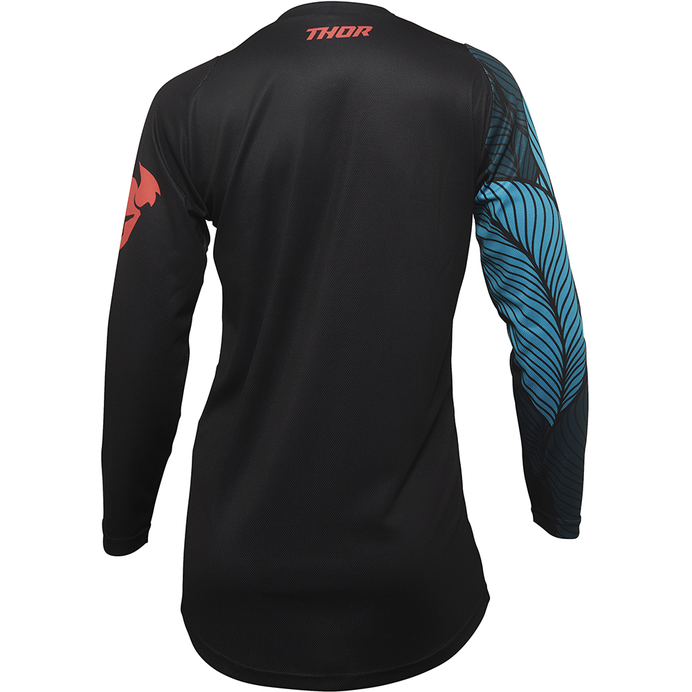 Thor Motocross - Maillot femme Sector Urth Noir / Bleu