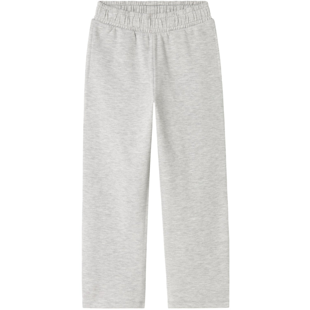 Køb Name It Light Grey Melange Nkmmallo Straight Sweat Bukser Bru Noos