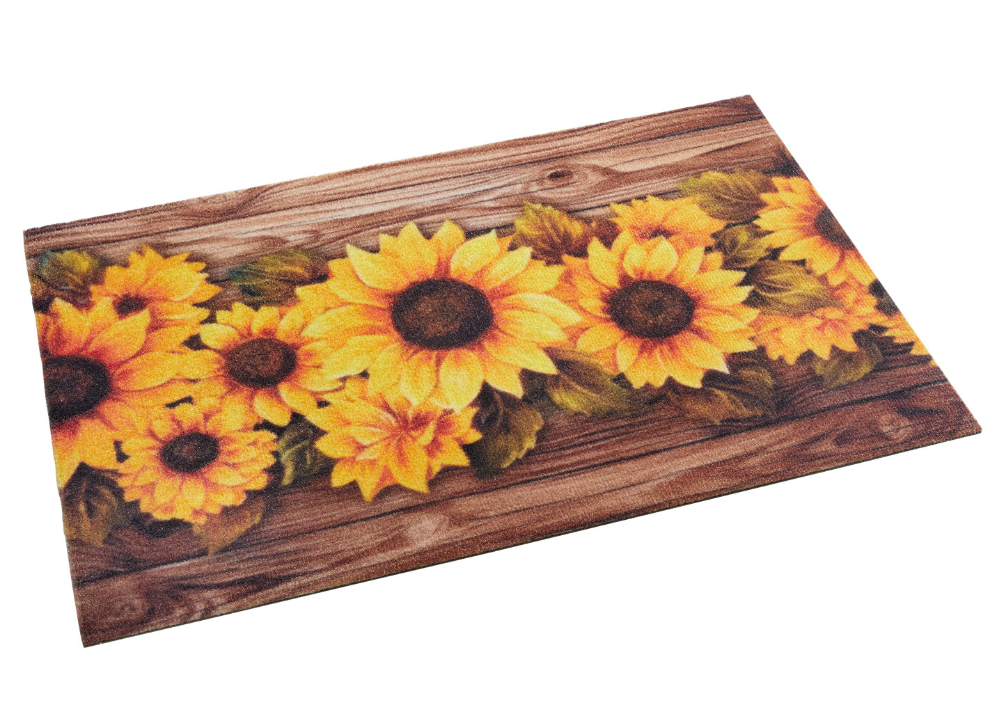 Fußmatte mit Sonennblumen-Motiv