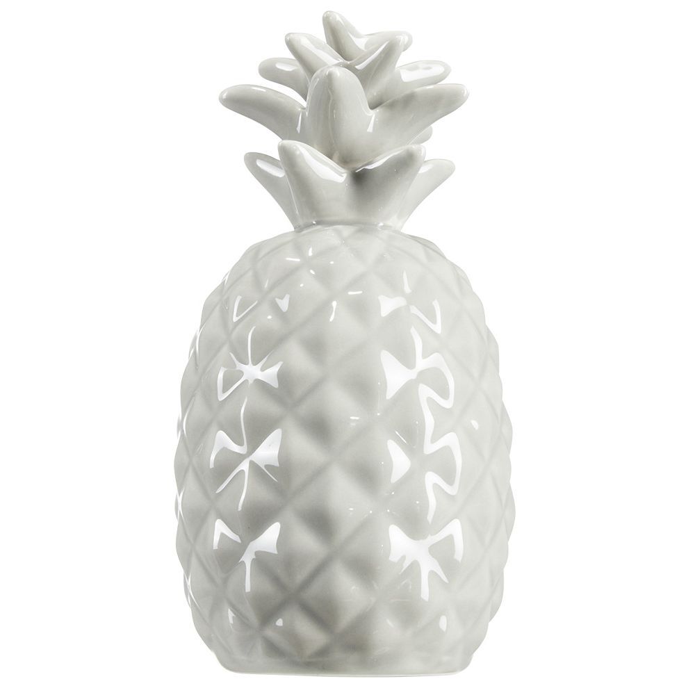 Ananas déco en céramique H16,5 cm