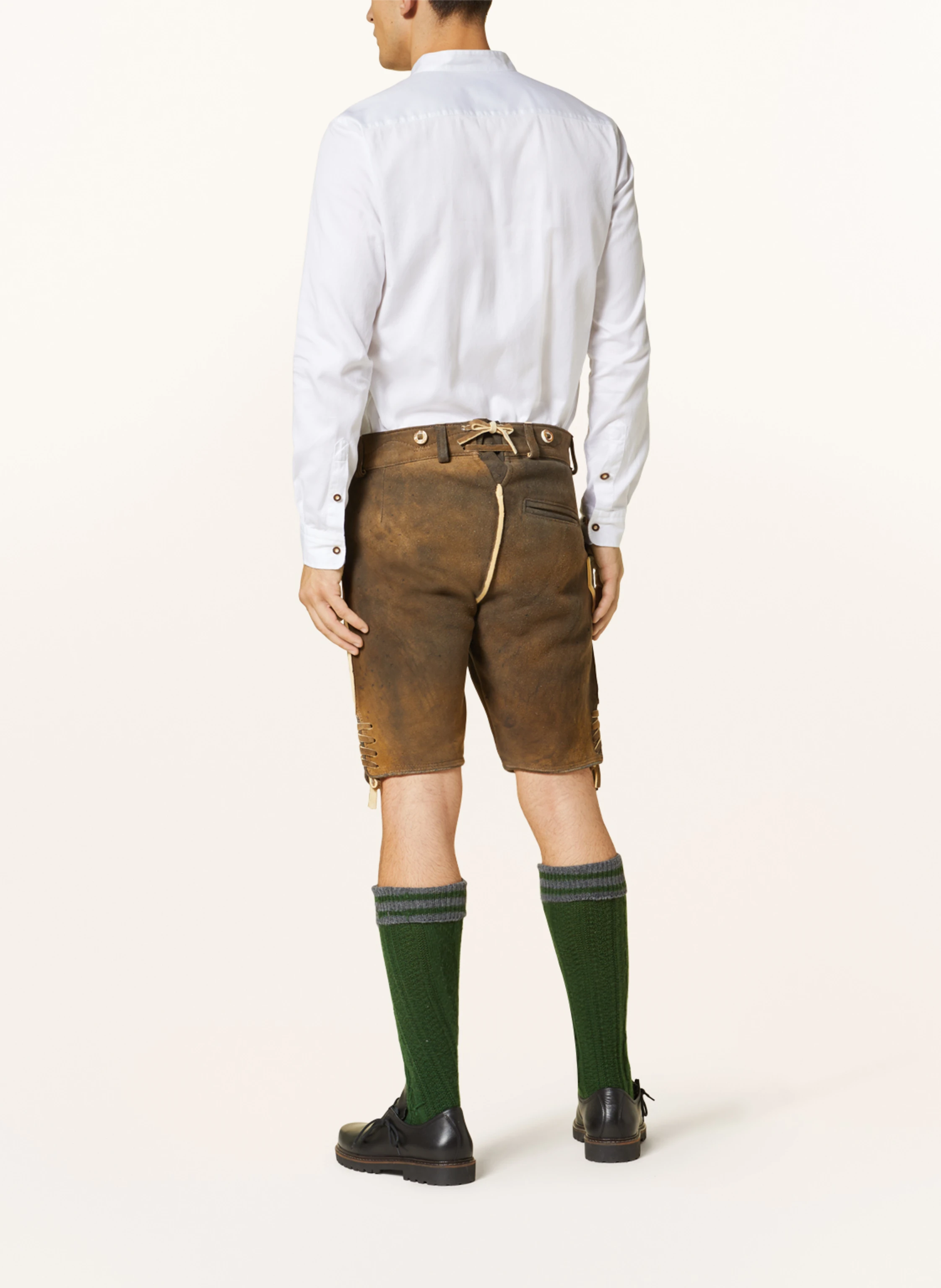 OSTARRICHI Trachten-Lederhose HIRSCHRUF