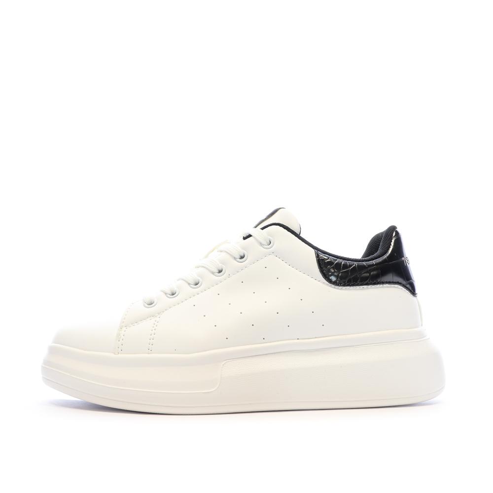 Teddy Smith Baskets Blanc/Noir Femme Teddy Smith Gold Ladies
