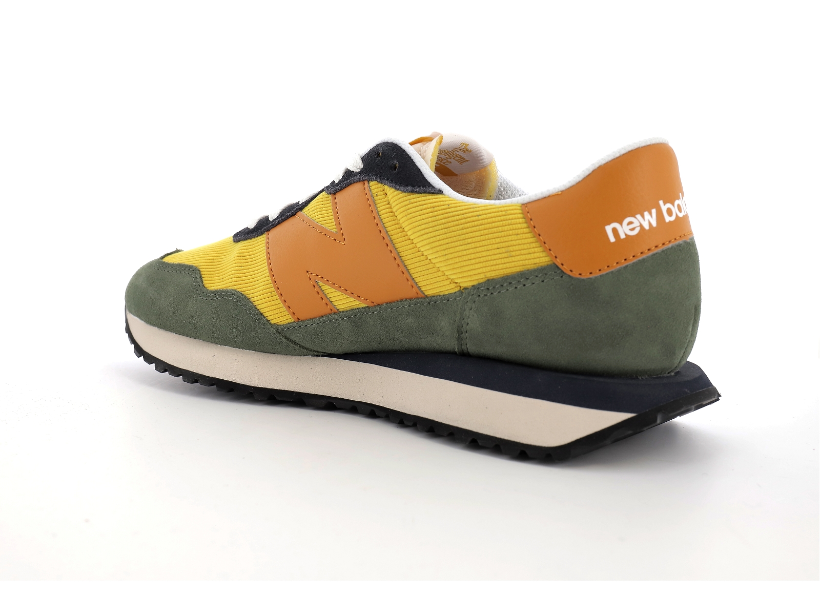 New balance a-MS237LUI Matières combinées Orange