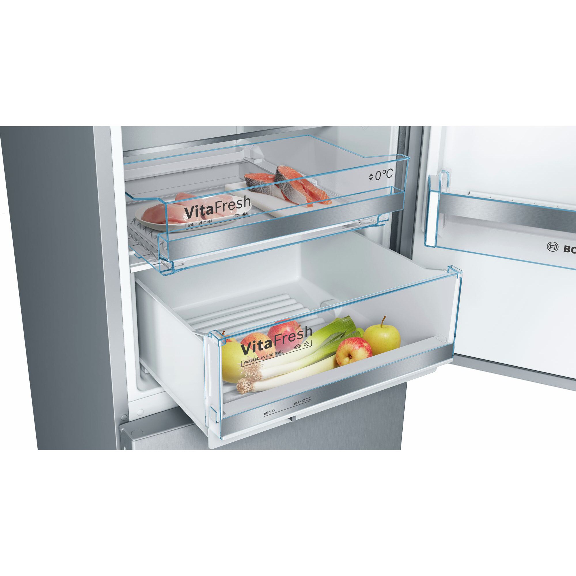 Bosch Kühl-/Gefrierkombination KGE364LCA Serie 6