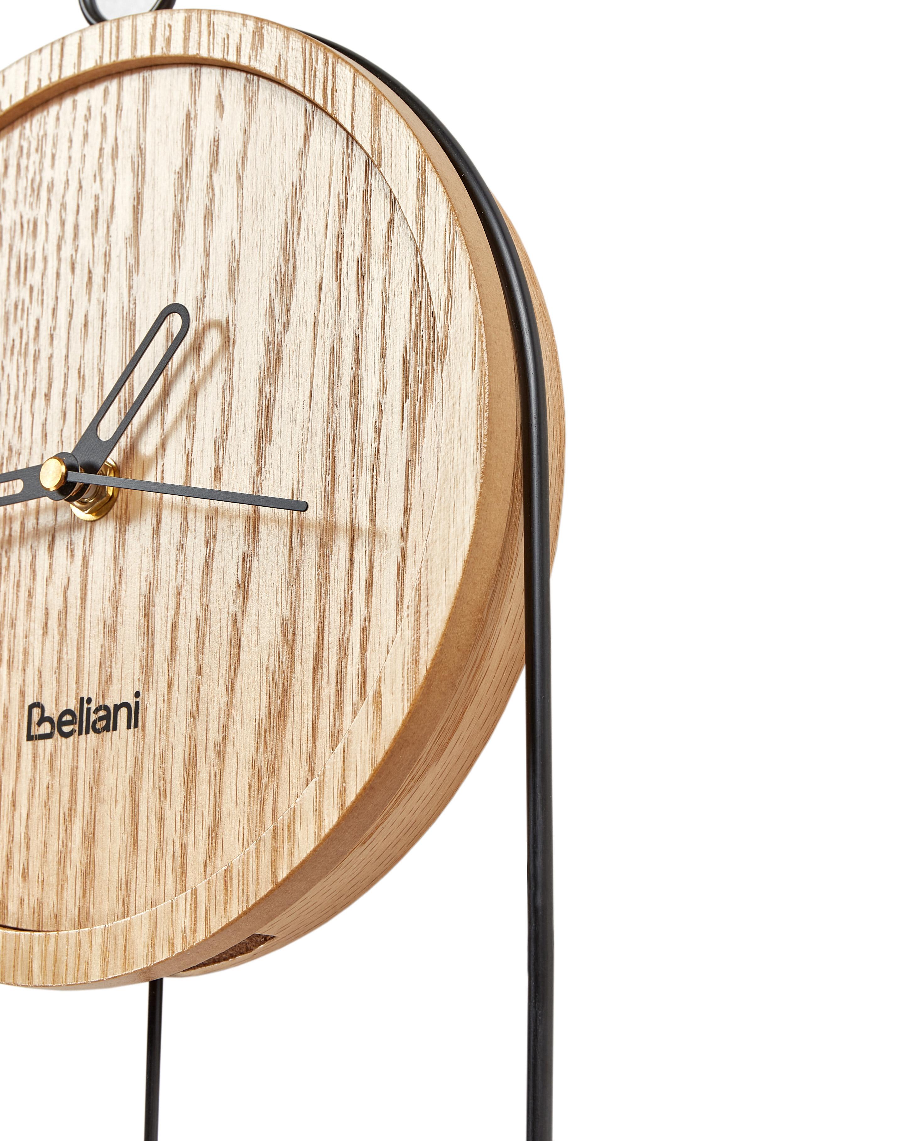 Wandklok SIERRE 20 cm Lichtbruin