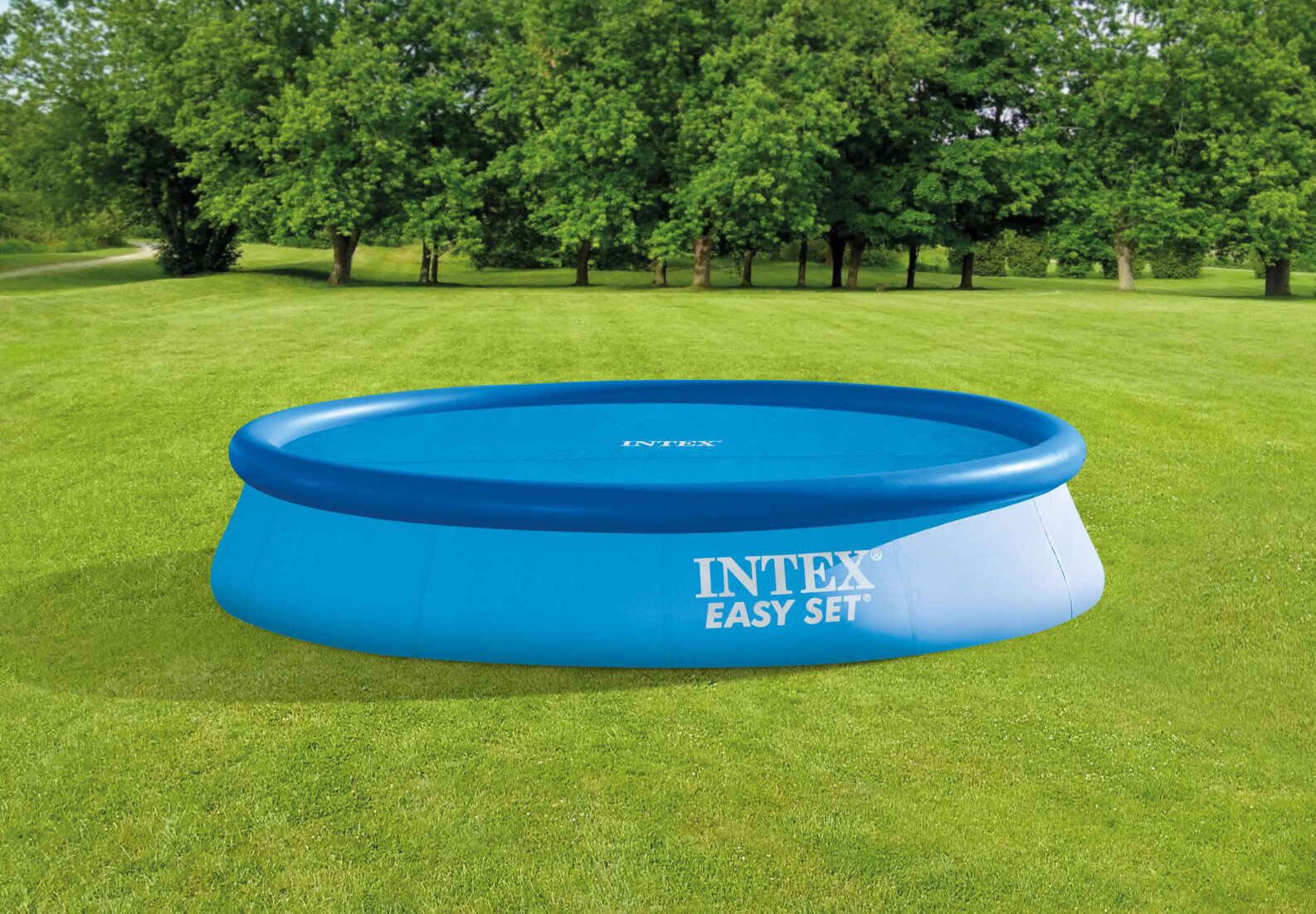 Intex Solar Frame Pool Afdekzeil - Zwembaden - Blauw - 366 cm