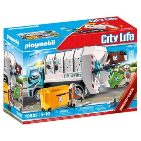 PLAYMOBIL® 70885 City Life - Müllfahrzeug mit Blinklicht