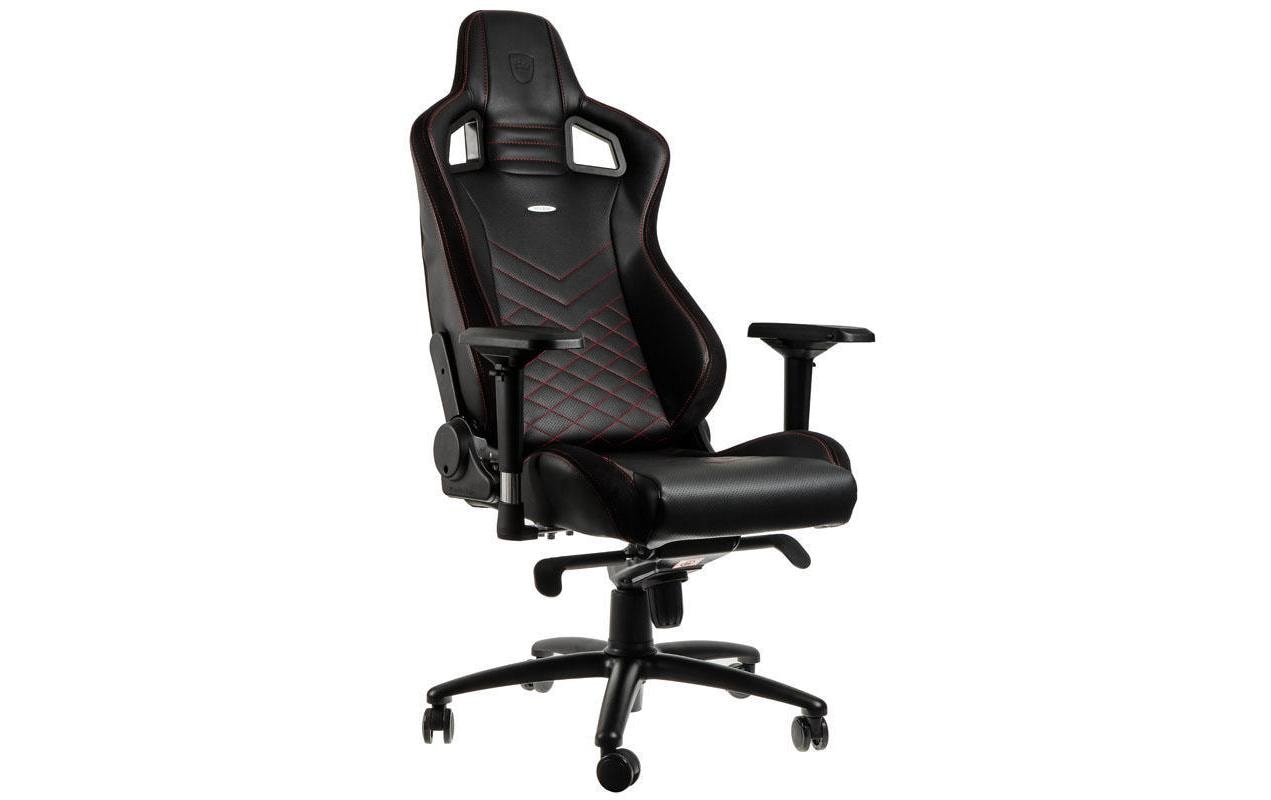 Gaming-Stuhl EPIC Schwarz/Rot<br>Besonders bequemer Computersessel
