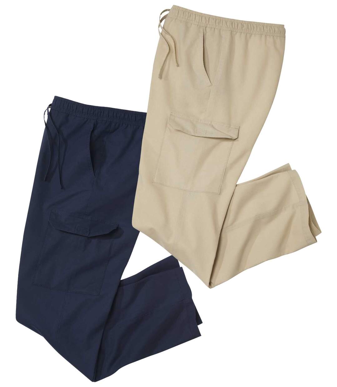Lot de 2 Pantalons Cargo