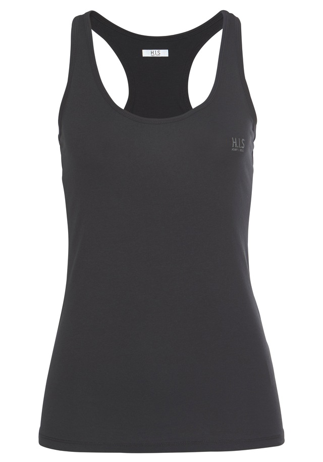 H.I.S Tanktop, 3er-Packer Packung, Softer Feinripp mit elastischer Baumwolle für hohen Tragekomfort