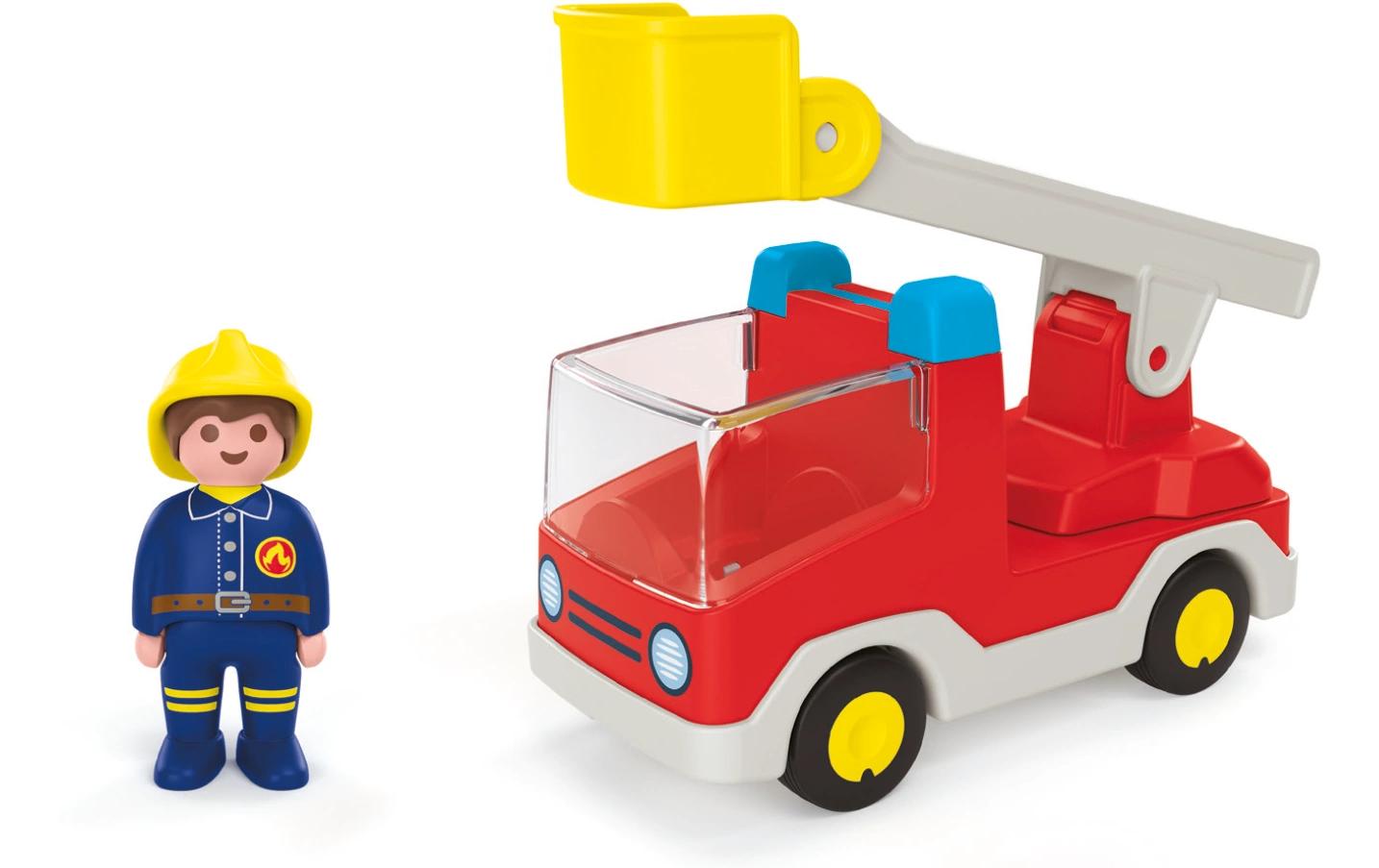 Junior Feuerwehrleiterfahrzeug 71683Figuren-Set für Kinder
