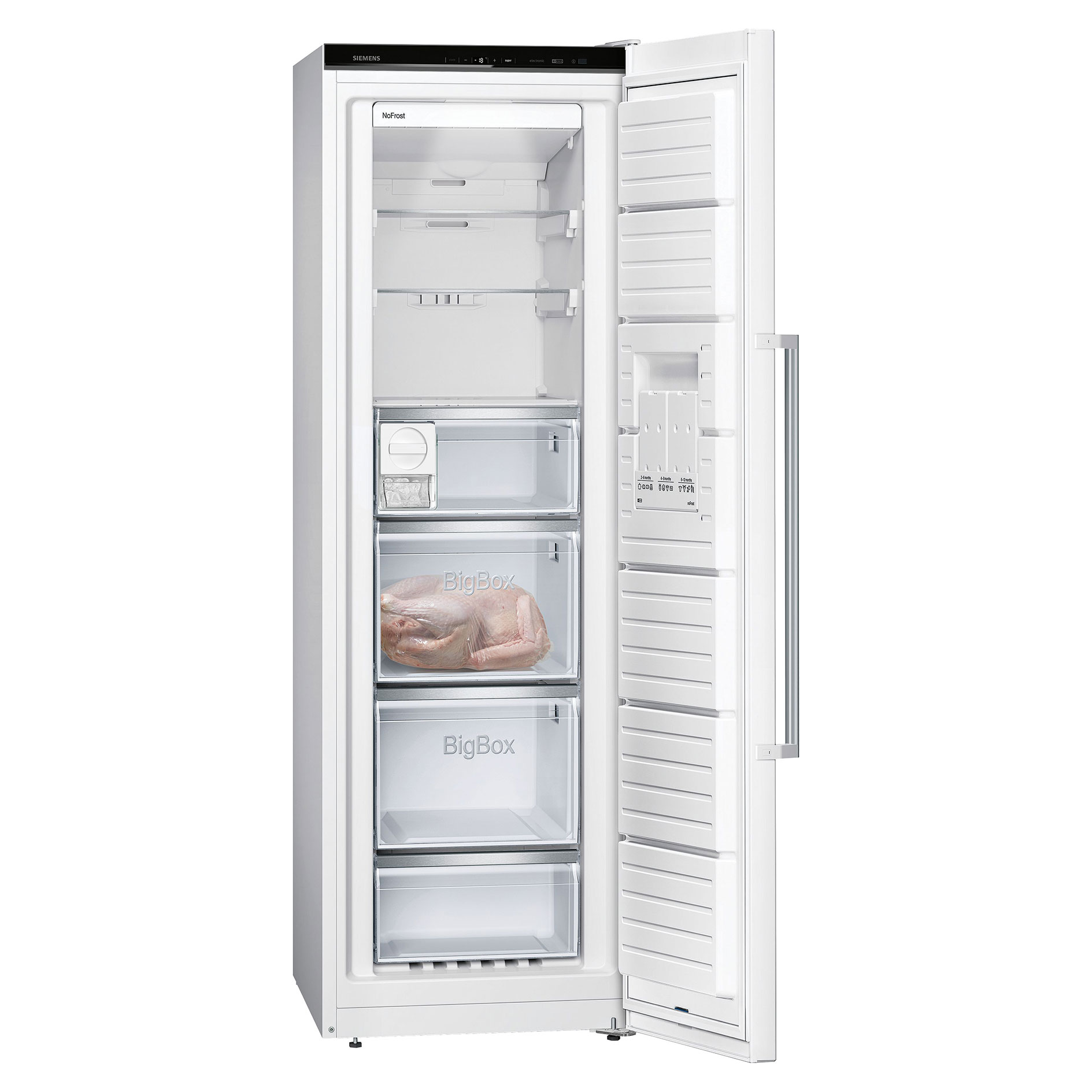 SIEMENS Gefrierschrank GS36NAWEP - weiß - E