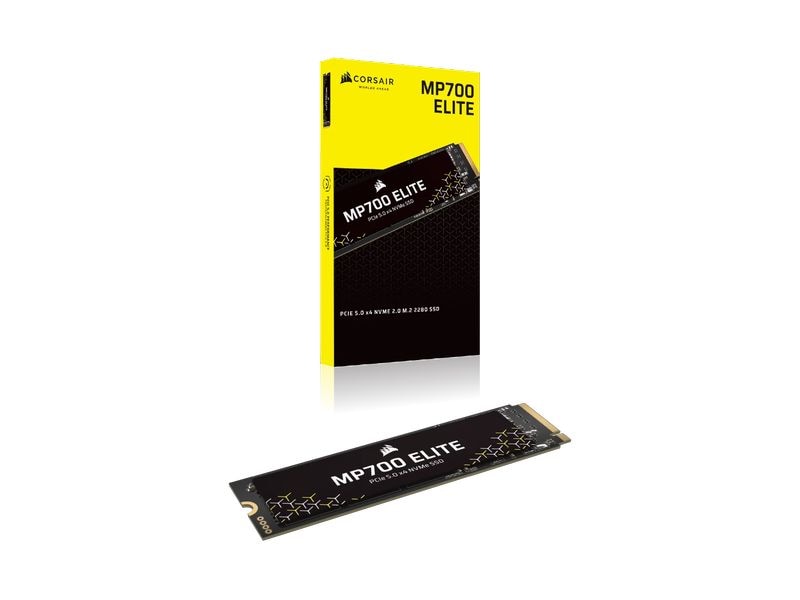 Corsair SSD MP700 Elite M.2 2280 NVMe 1000 GB M.2 2280-Formfaktor Solid-State-Drive mit 1 TB Speicherkapazität