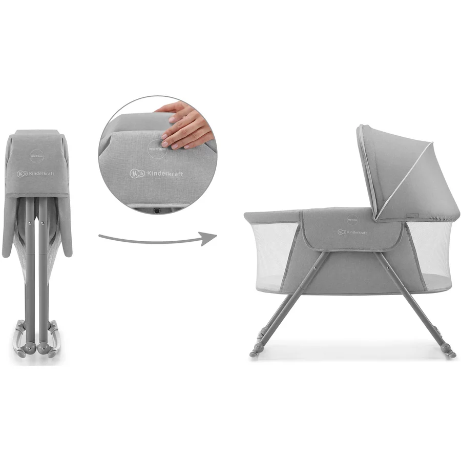 Kinderkraft Babywippe 3 in 1 Lovi Grey