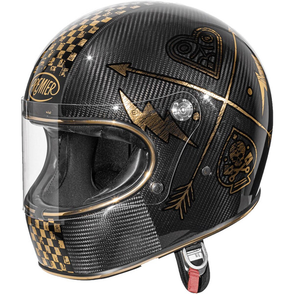 premier - Casque Trophy Carbon NX Carbone / Or