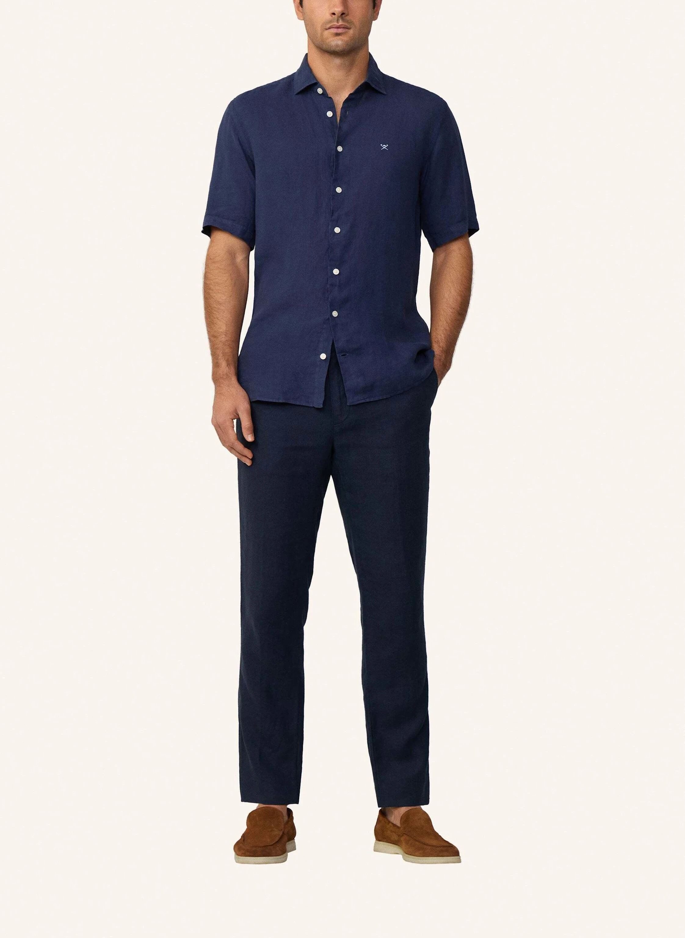 HACKETT LONDON Freizeithemd GMD LINEN SS