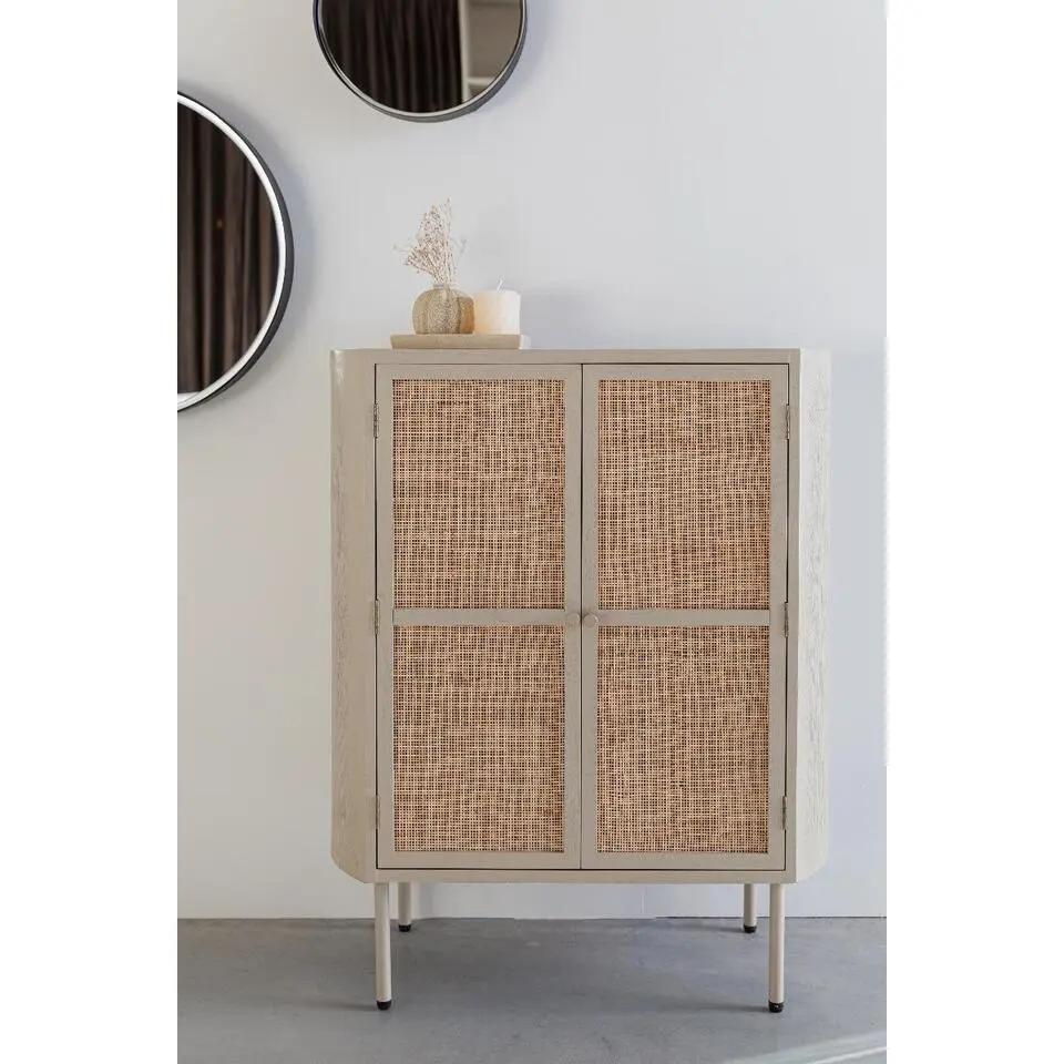 Puur - Michelle wandkast laag - beige