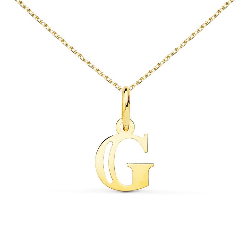 Collier - Pendentif Lettre 