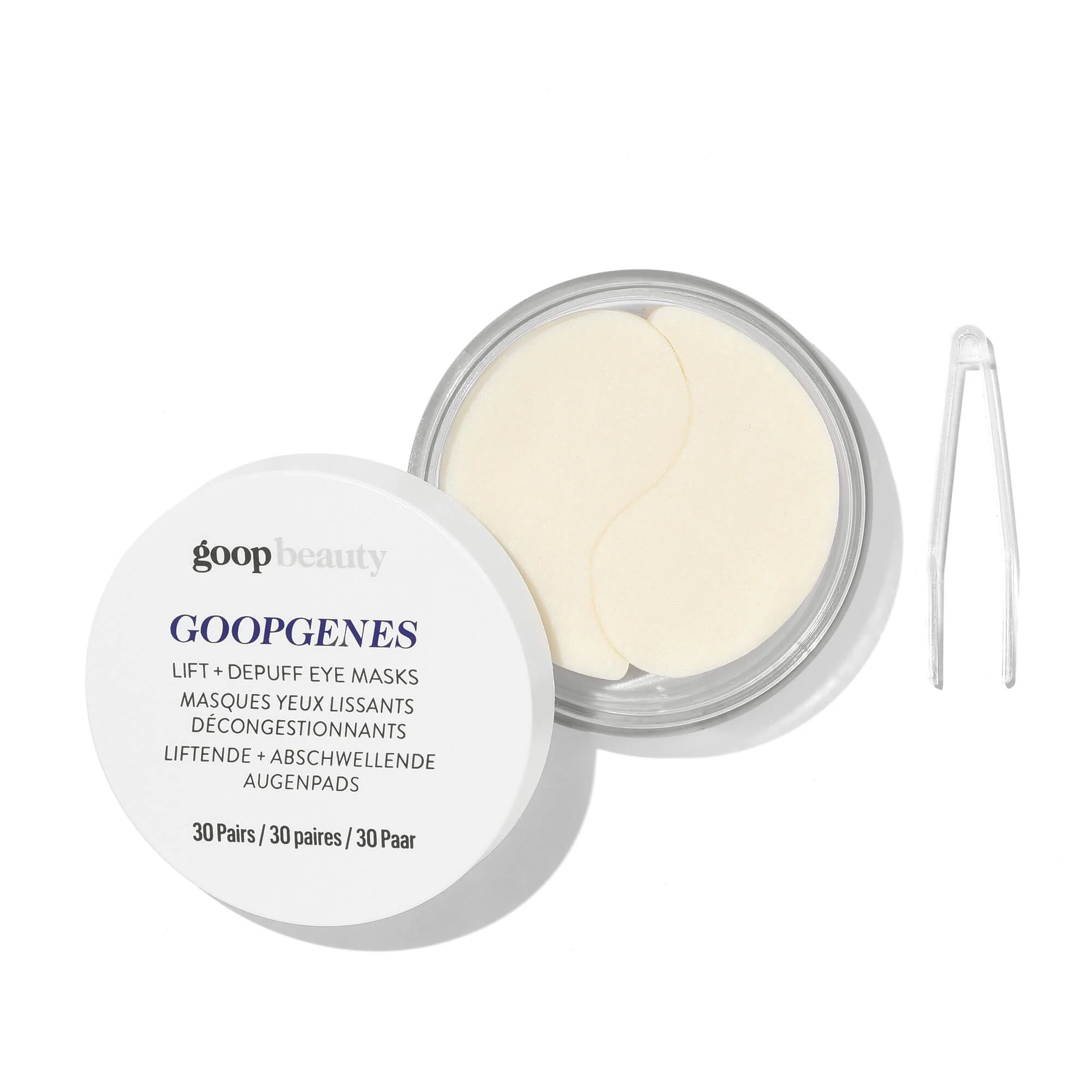 Goop Beauty Lift + Depuff Eye Masques Yeux Lissant