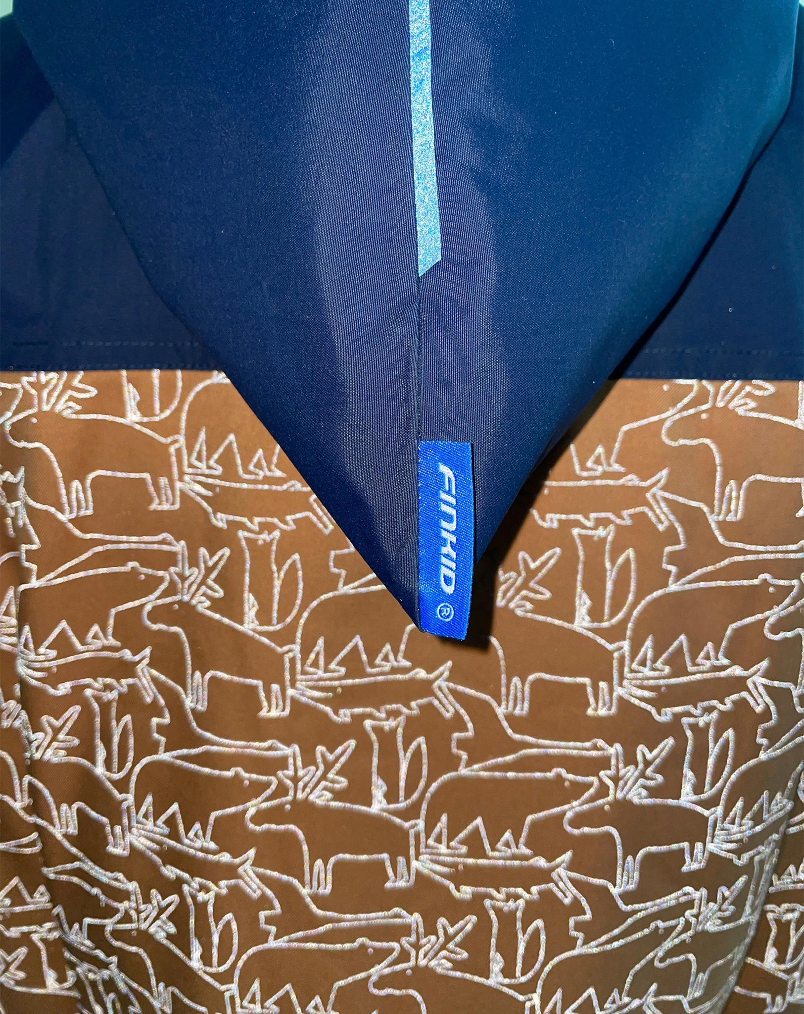 Winterjacke KOIRA ICE in almond/navy