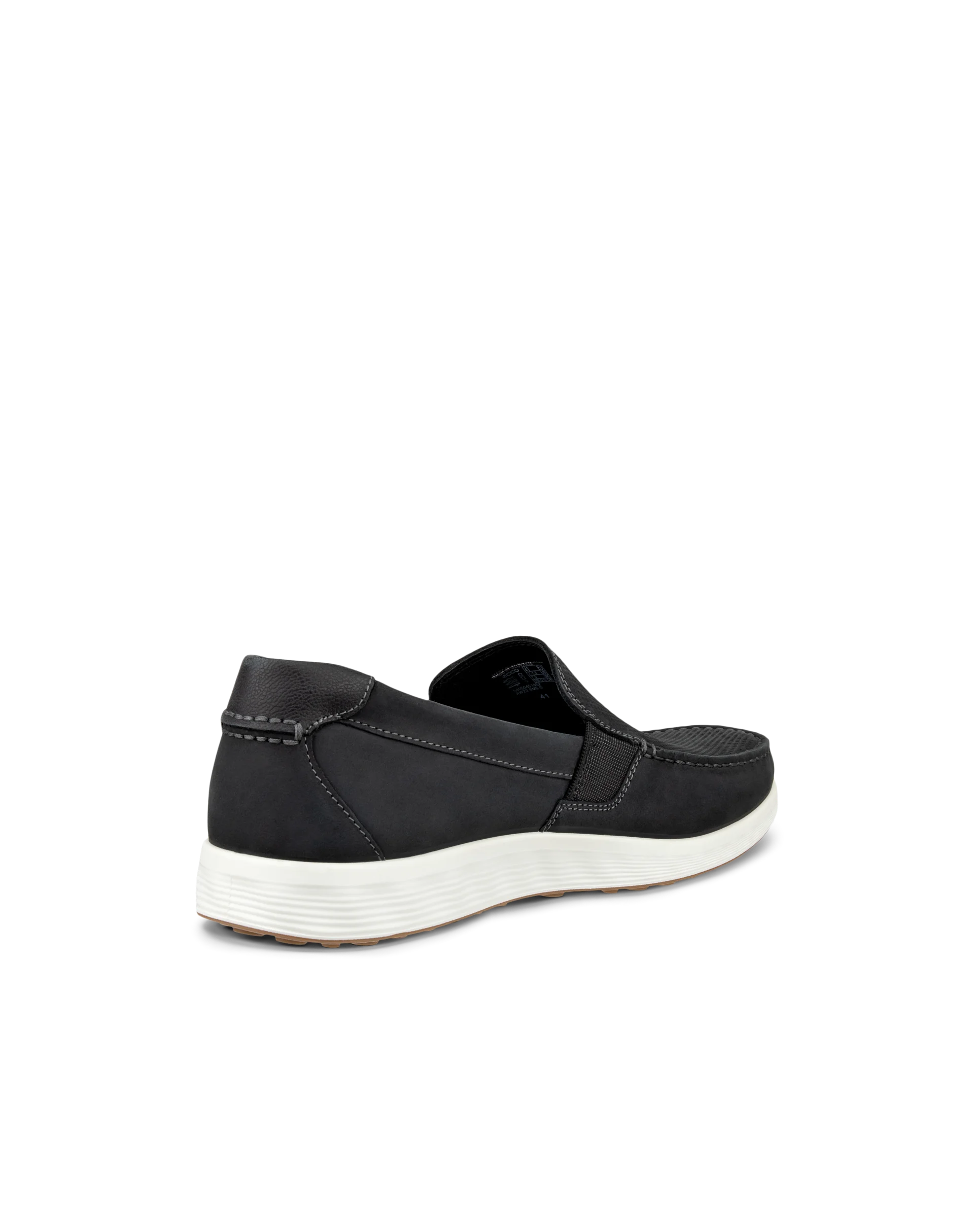 ECCO S LITE MOC M Herren Mokassins aus Nubukleder Schwarz