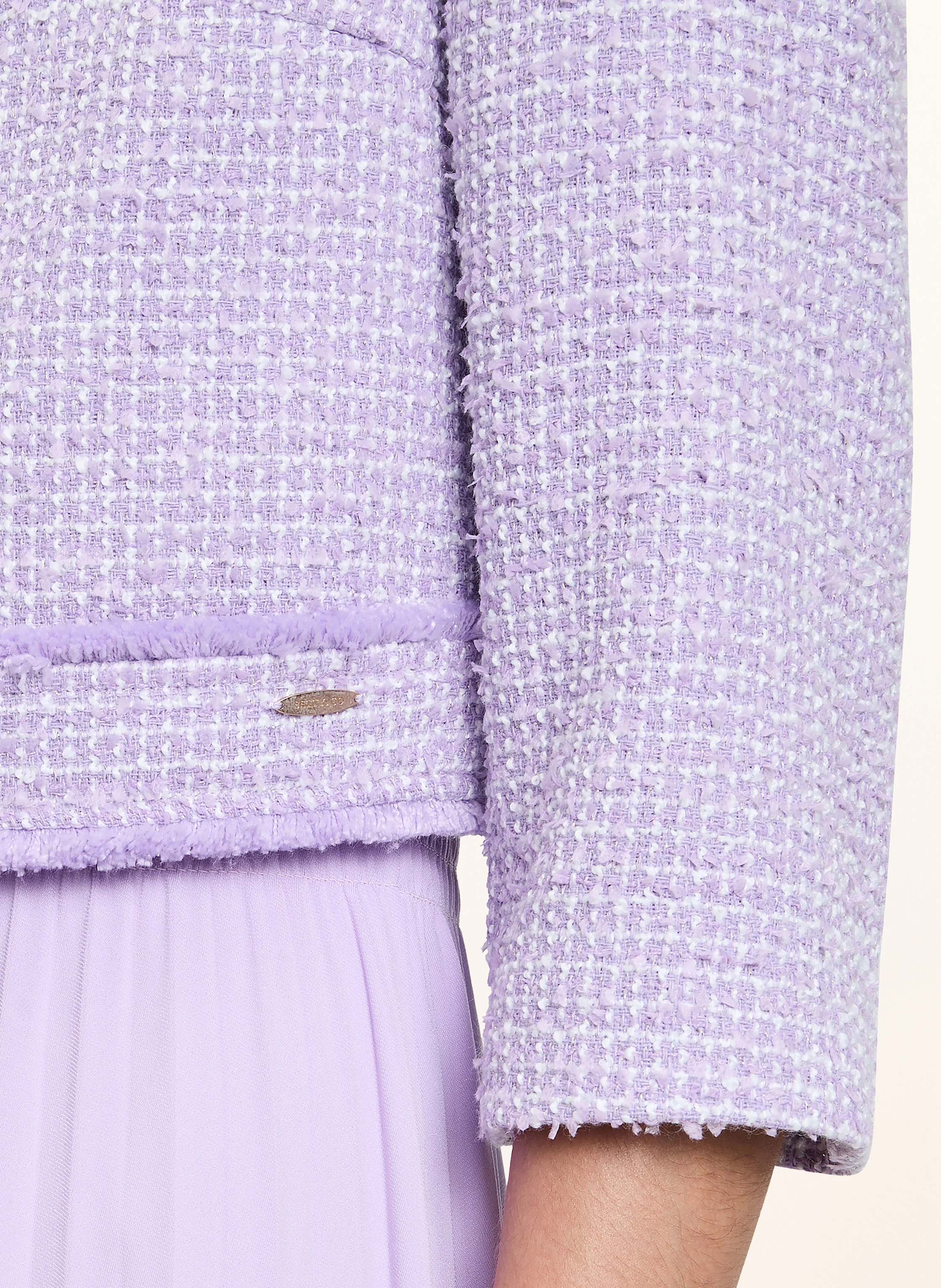 BETTY&CO Kastenjacke aus Bouclé mit 3/4-Arm