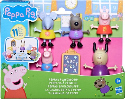 Peppa Gris Lekeplass Figursett med Tilbehør