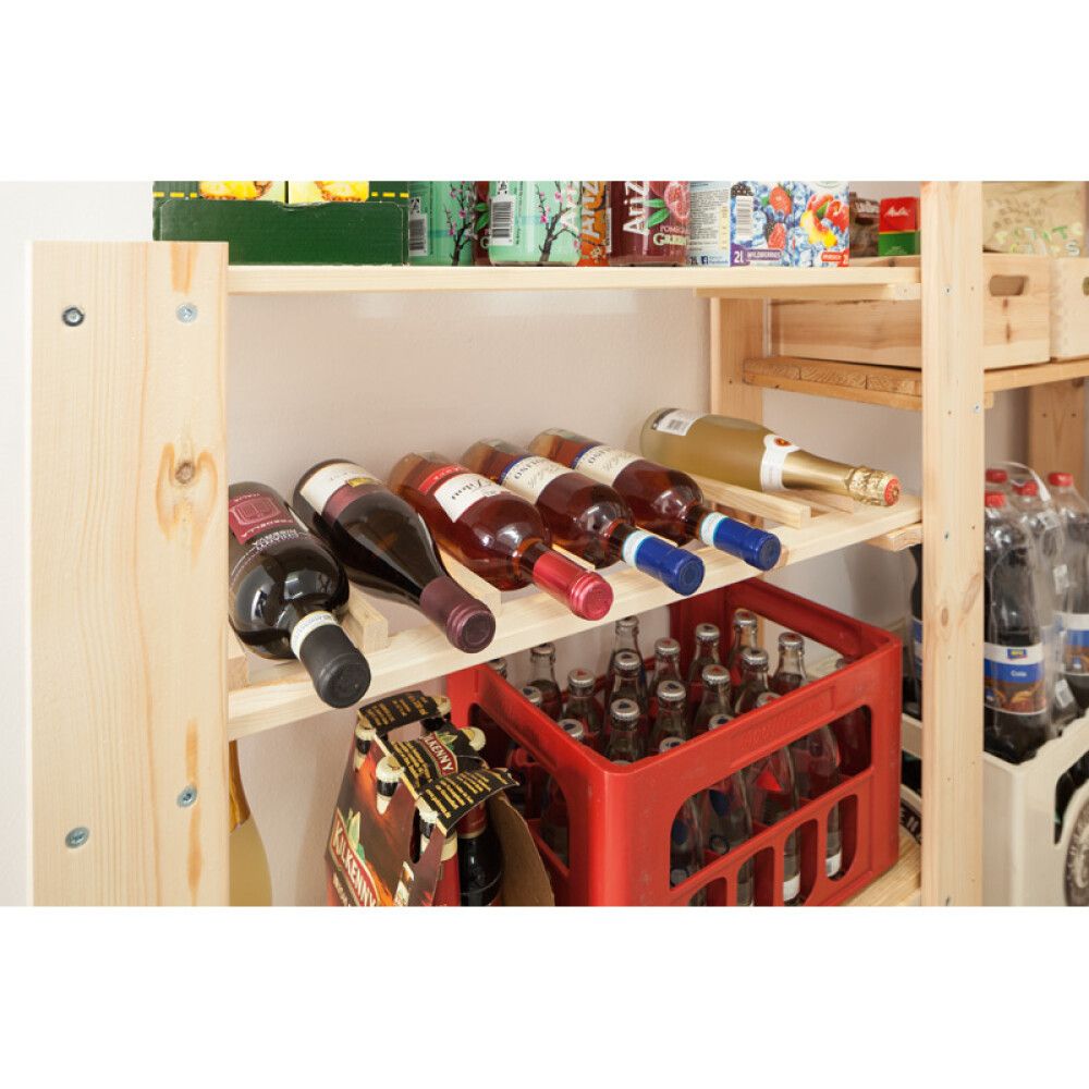 FLASKEOPPBEVARING REGALUX HEAVY 80X30CM TRE