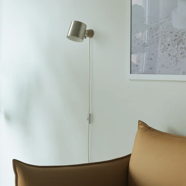 Normann Copenhagen - Rise Wandleuchte, schwarz