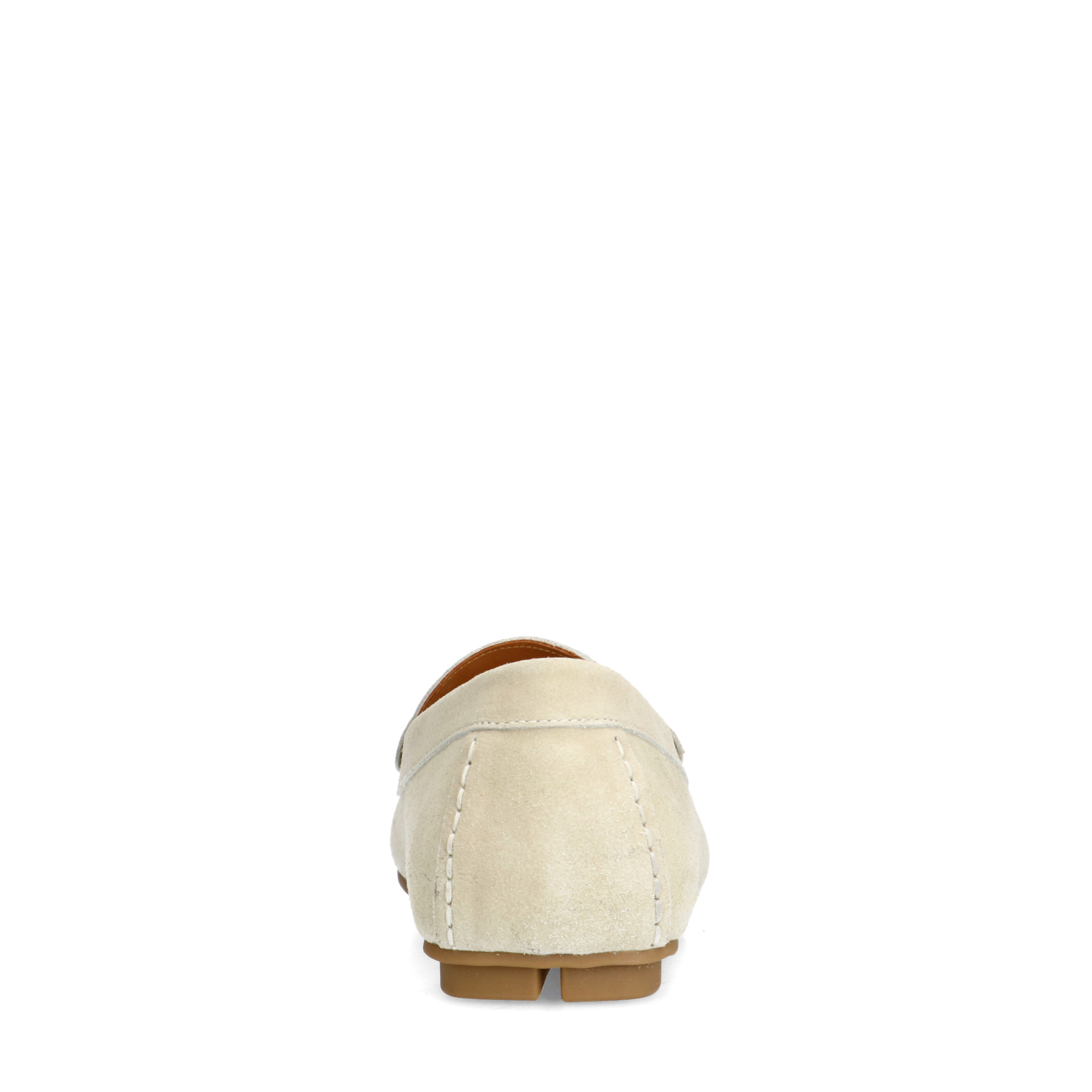 Beige suède loafer