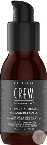 American Crew Huile Soin De Rasage Pour Homme Formule Professionnelle Flacon Pompe 50ml