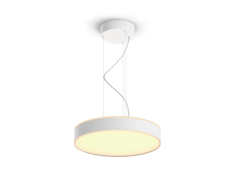 Philips Hue White ambiance Enrave - Vedhængslampe - LED - 33.5 W - varmt til køligt hvidt lys - 2200-6500 K - hvid
