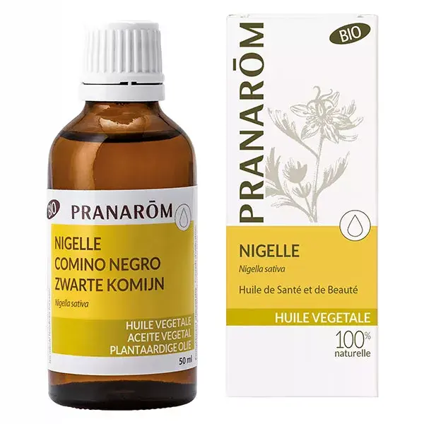 Óleo de Semente de Nigella Orgânico Pranarom 50ml