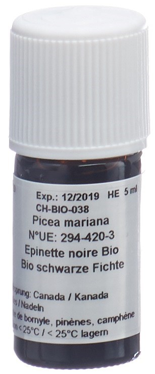 Aromasan Schwarze Fichte Nadeln<br>5 ml, Ätherisches Öl, Bio
