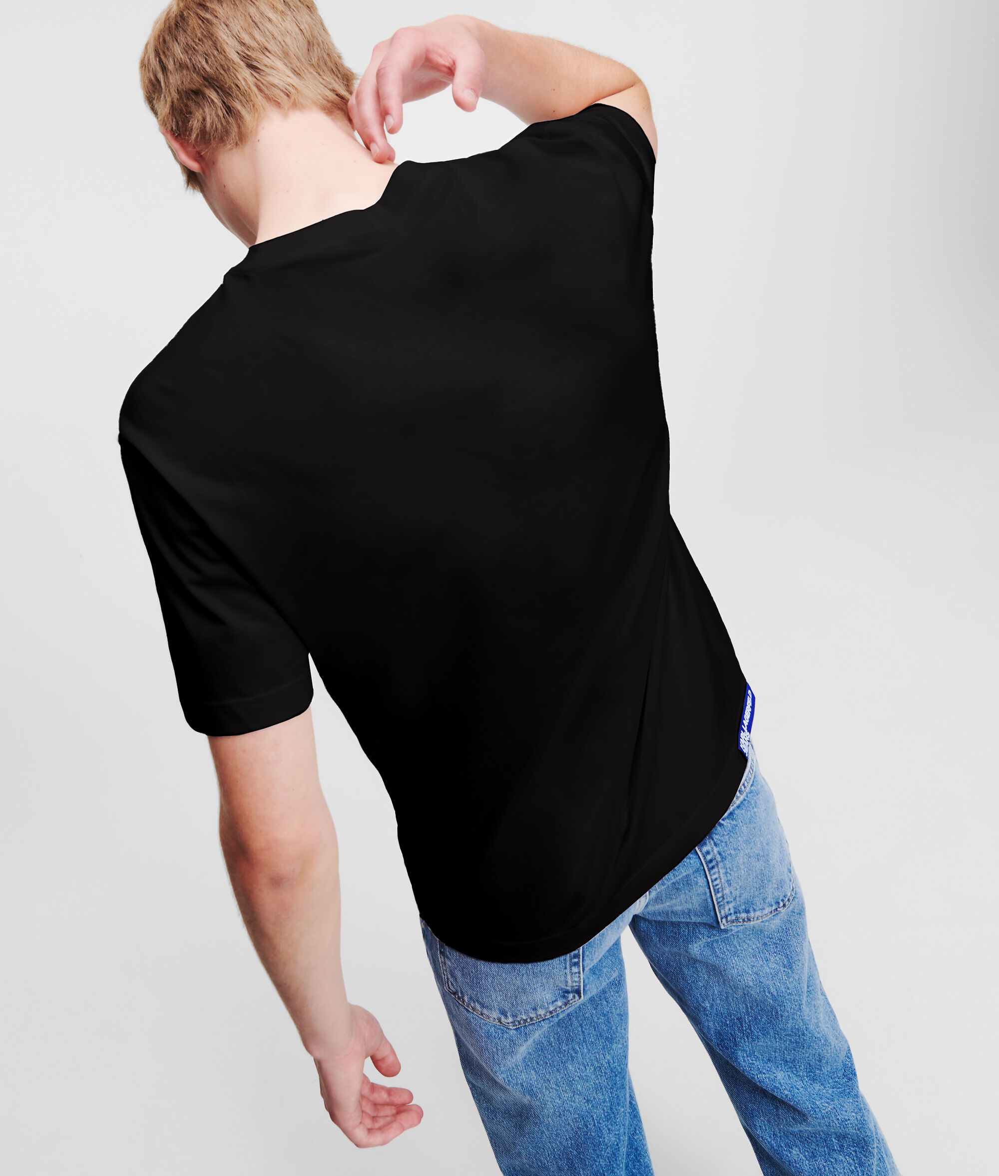 T-SHIRT COUPE DROITE KLJ MONOGRAM