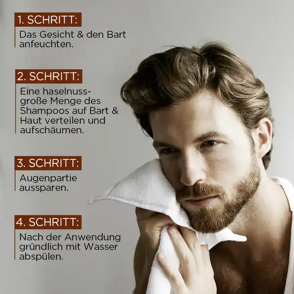 Bartshampo BarberClub 3-in1 Bart + Gesicht + Haar