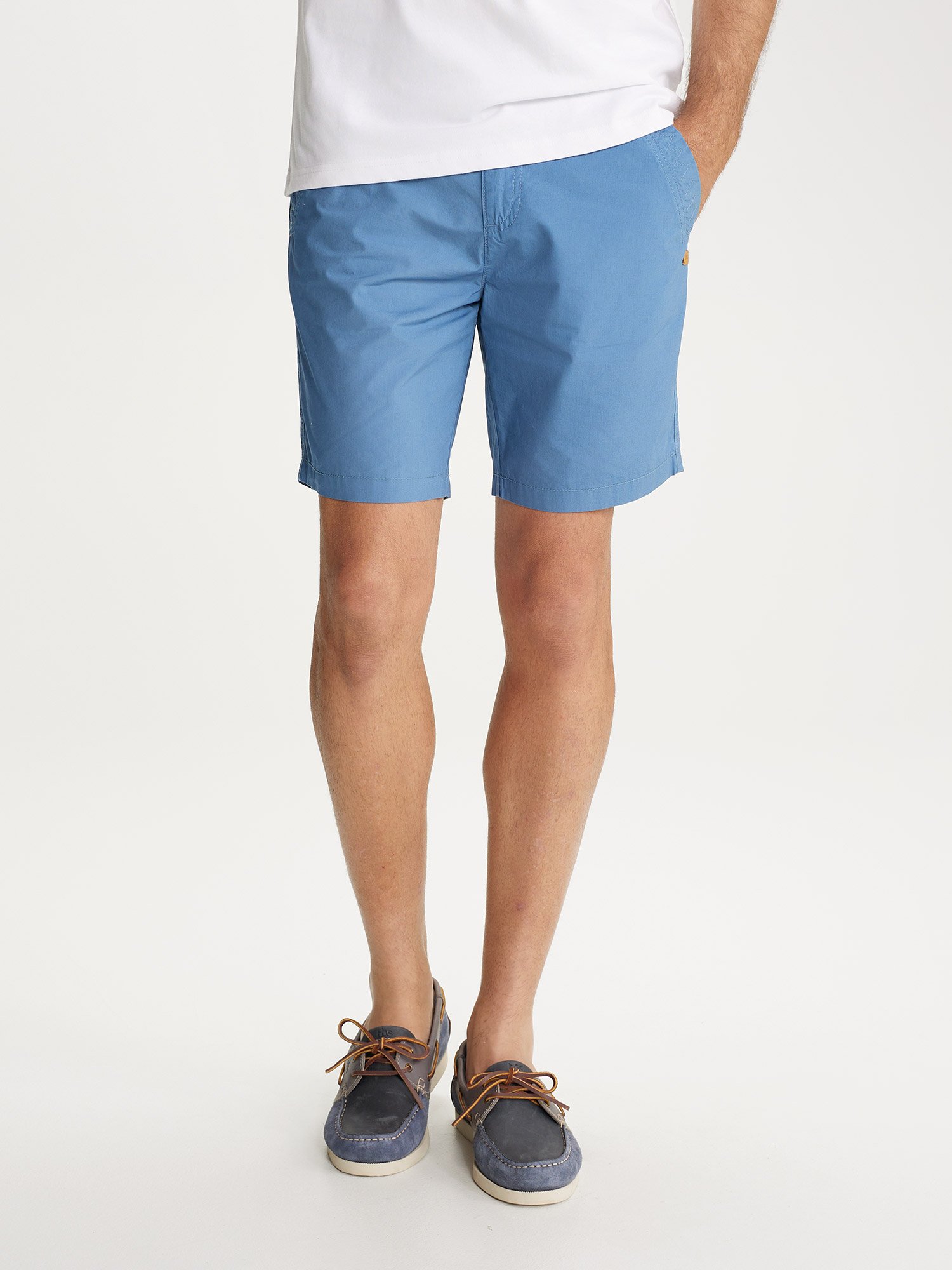 Short Homme Léger Coton Biologique Bleu