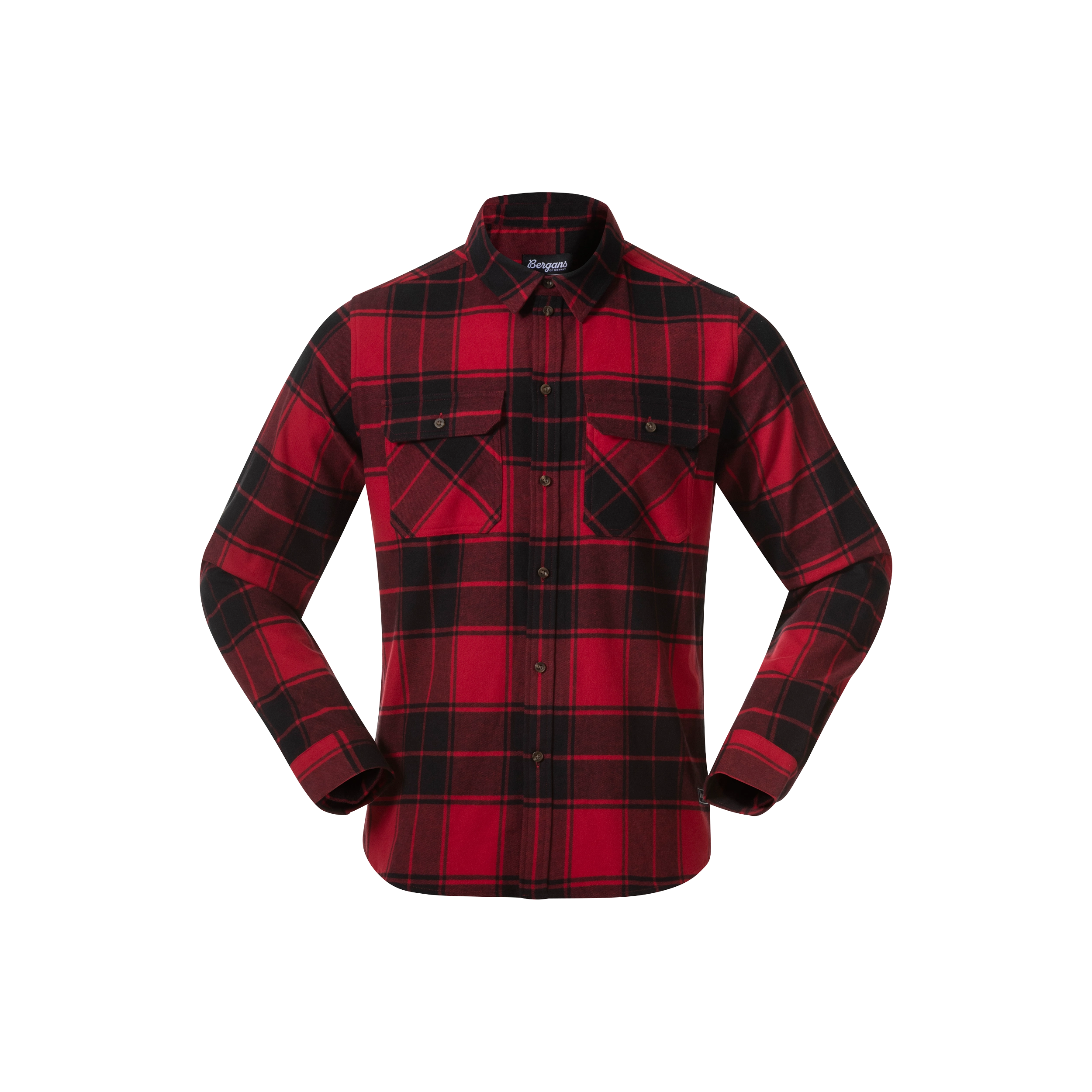 Nordmarka Flannel Shirt Men Red / Black Check