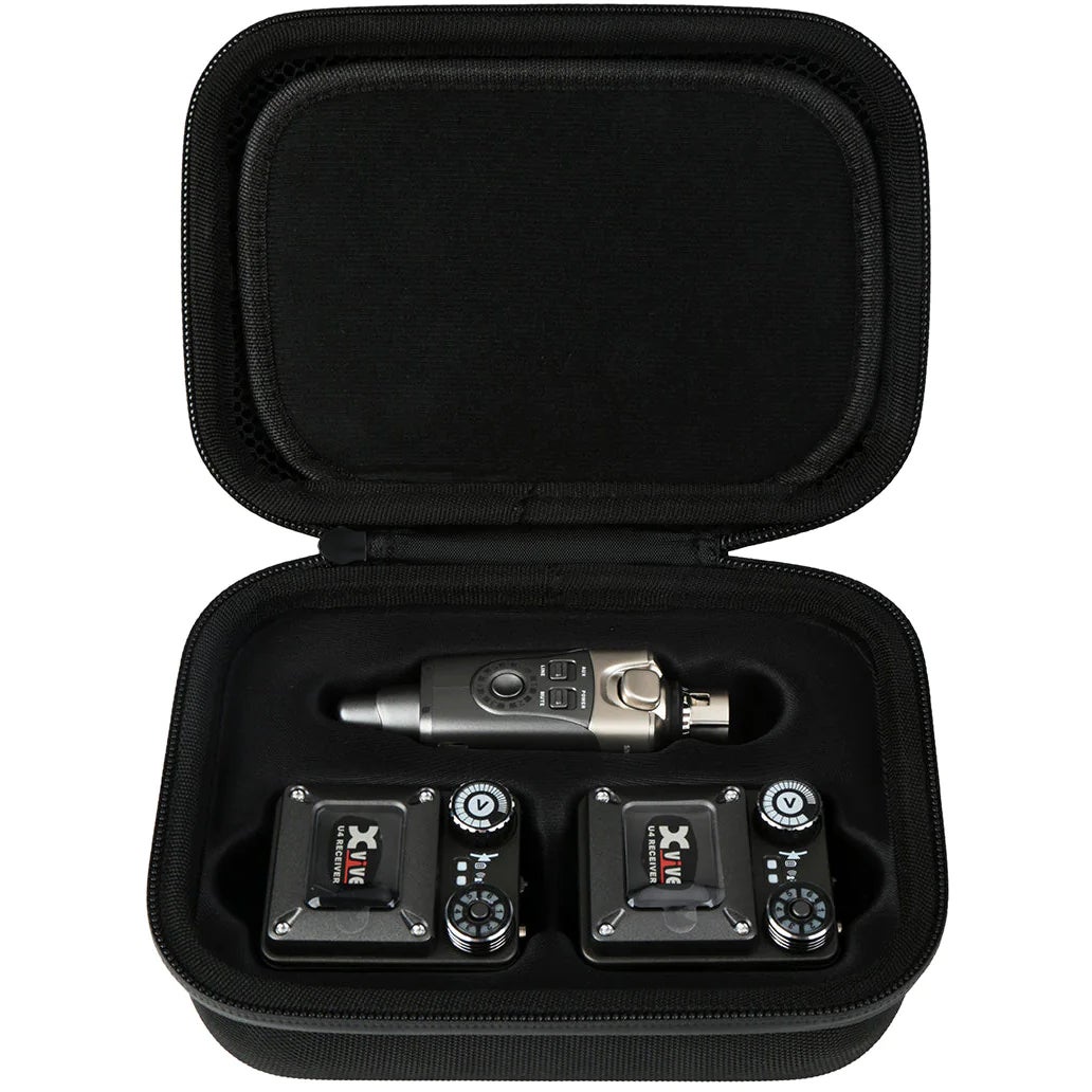 Xvive Hard Travel Case voor U4 R2, zwart