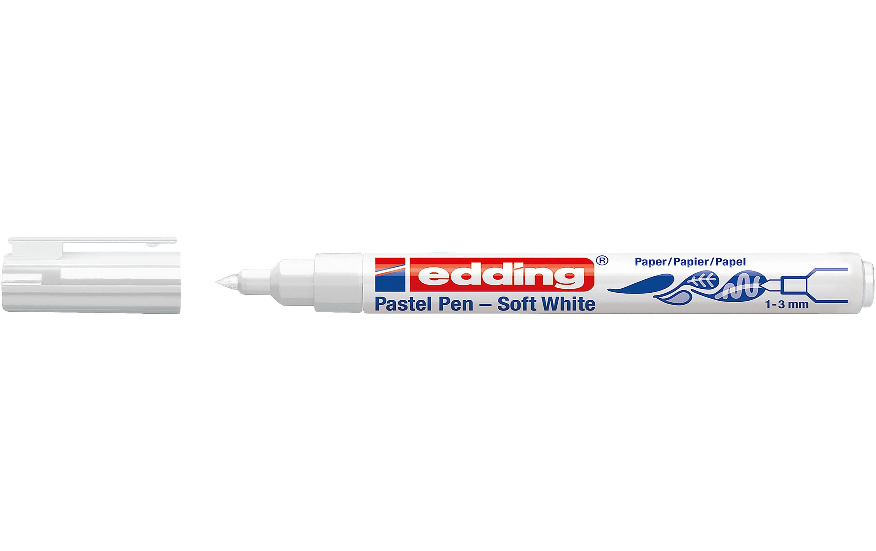 Pastellpen 1500 WeissPastellstift