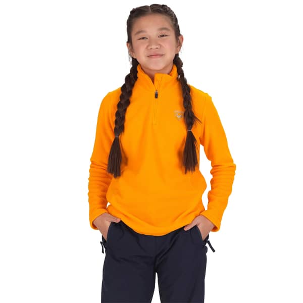 Sweat polaire ROSSIGNOL GIRL 1/2 ZIP FLEECE SAFFRON