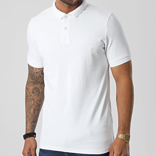 Polo Manches Courtes Classic Piqué M1110343ABlanc