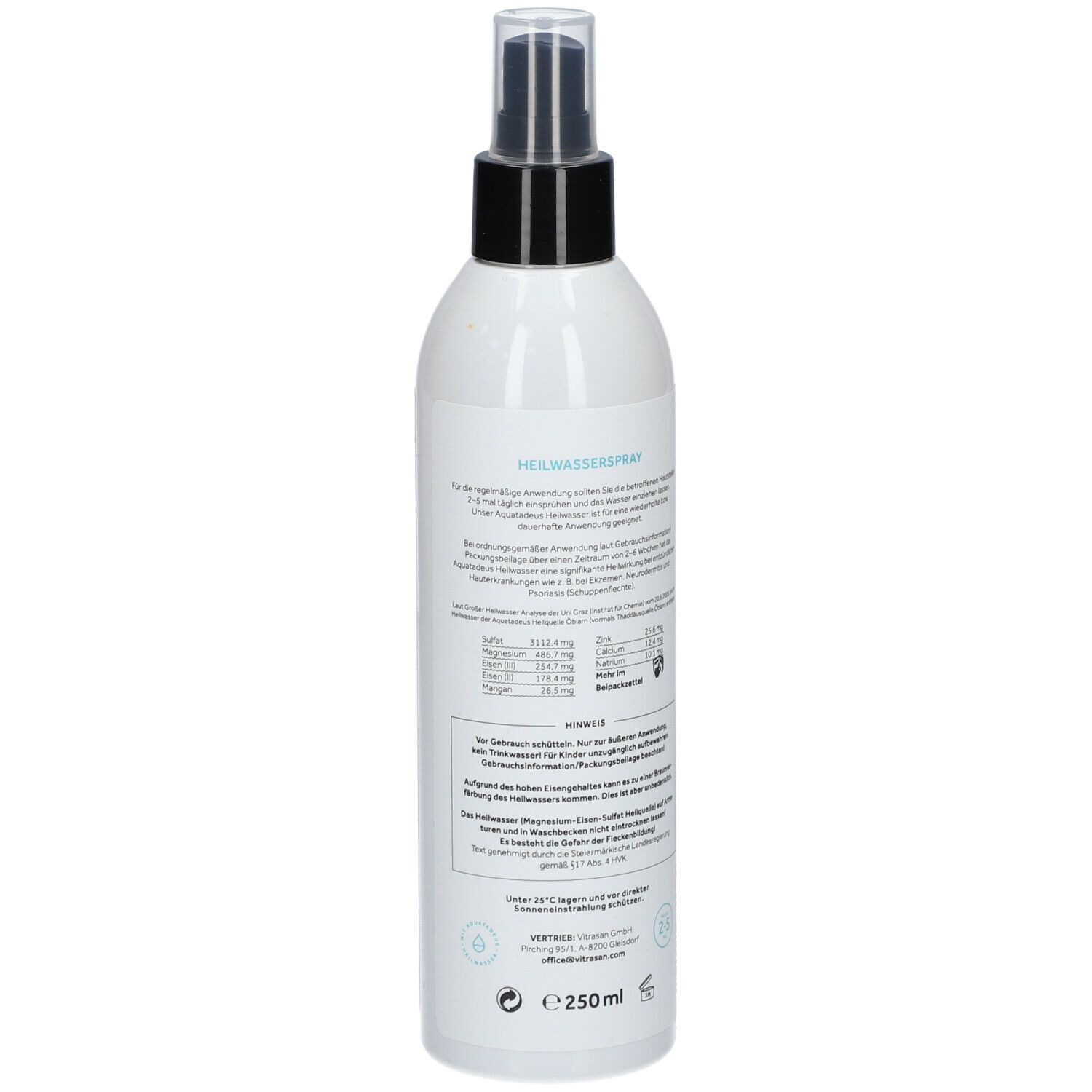 AQUATADEUS Oh Lucky Skin Heilwasserspray