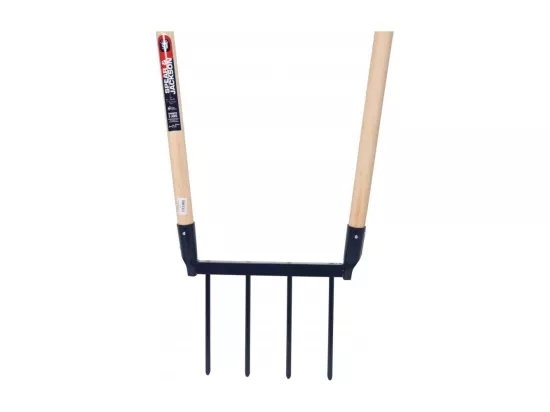 Eco'biofourche 4 dents et manche en bois