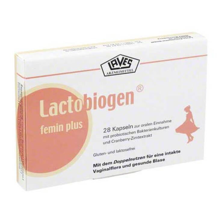 Lactobiogen femin plus Kapseln, 28 St