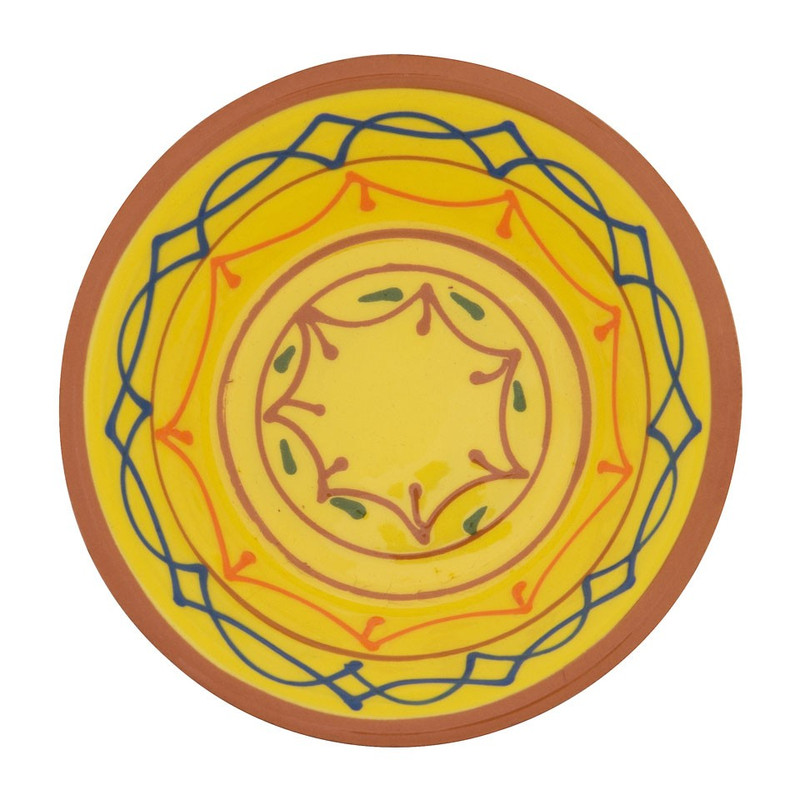 Schaal Fiesta - 11 cm - geel