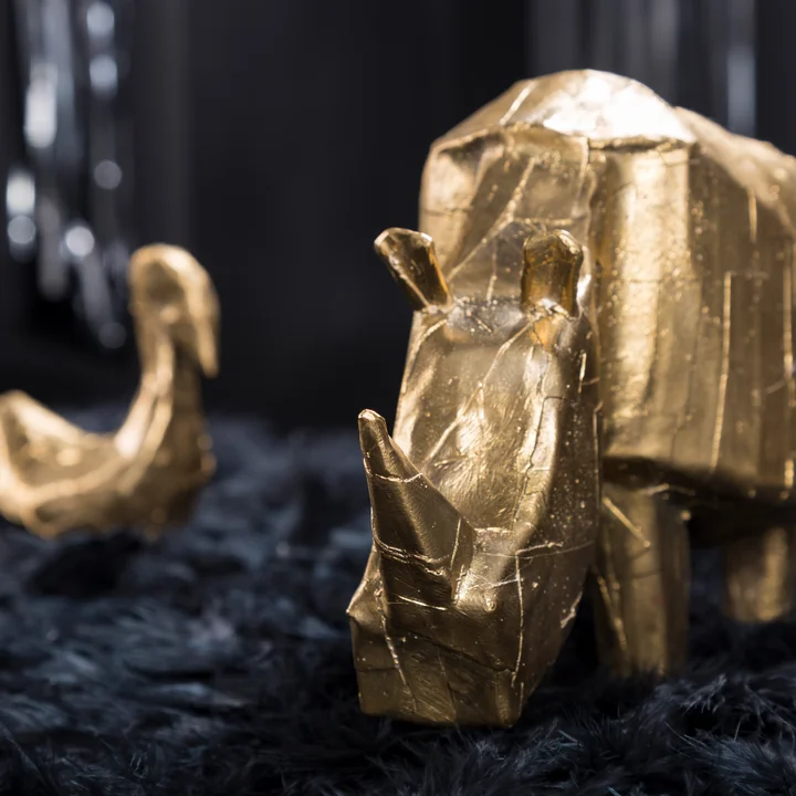 Pulpo - Dekofigur Reh, Bronze